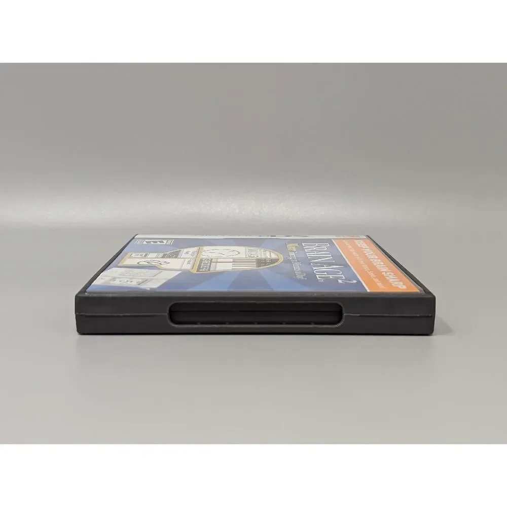 Brain Age 2 Nintendo DS Replacement Case & Manual Only No Game